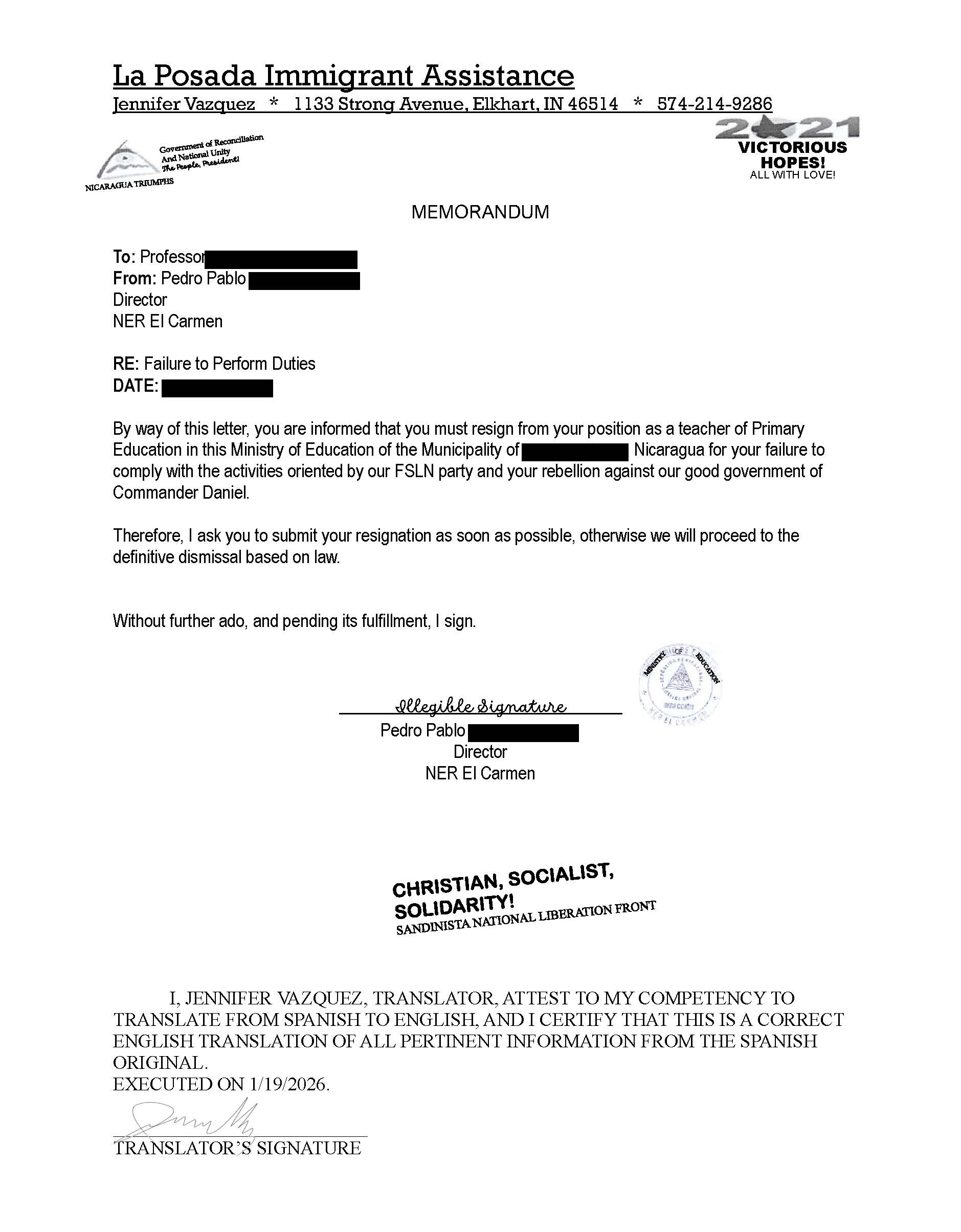 dissmissal letter redacted page 1